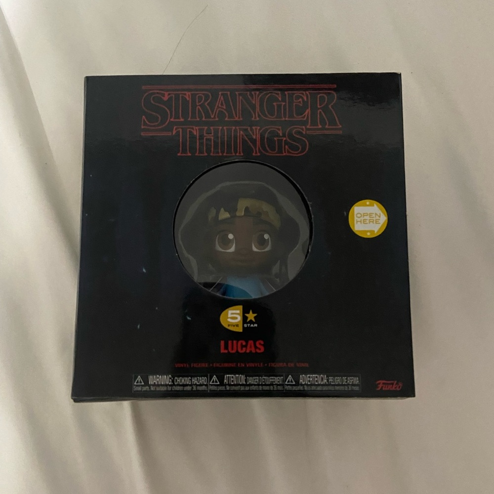 STRANGER THINGS LUCAS POP FIGURE